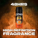 Lynx Sunset Fresh deodorant body spray 150ml (British brand)