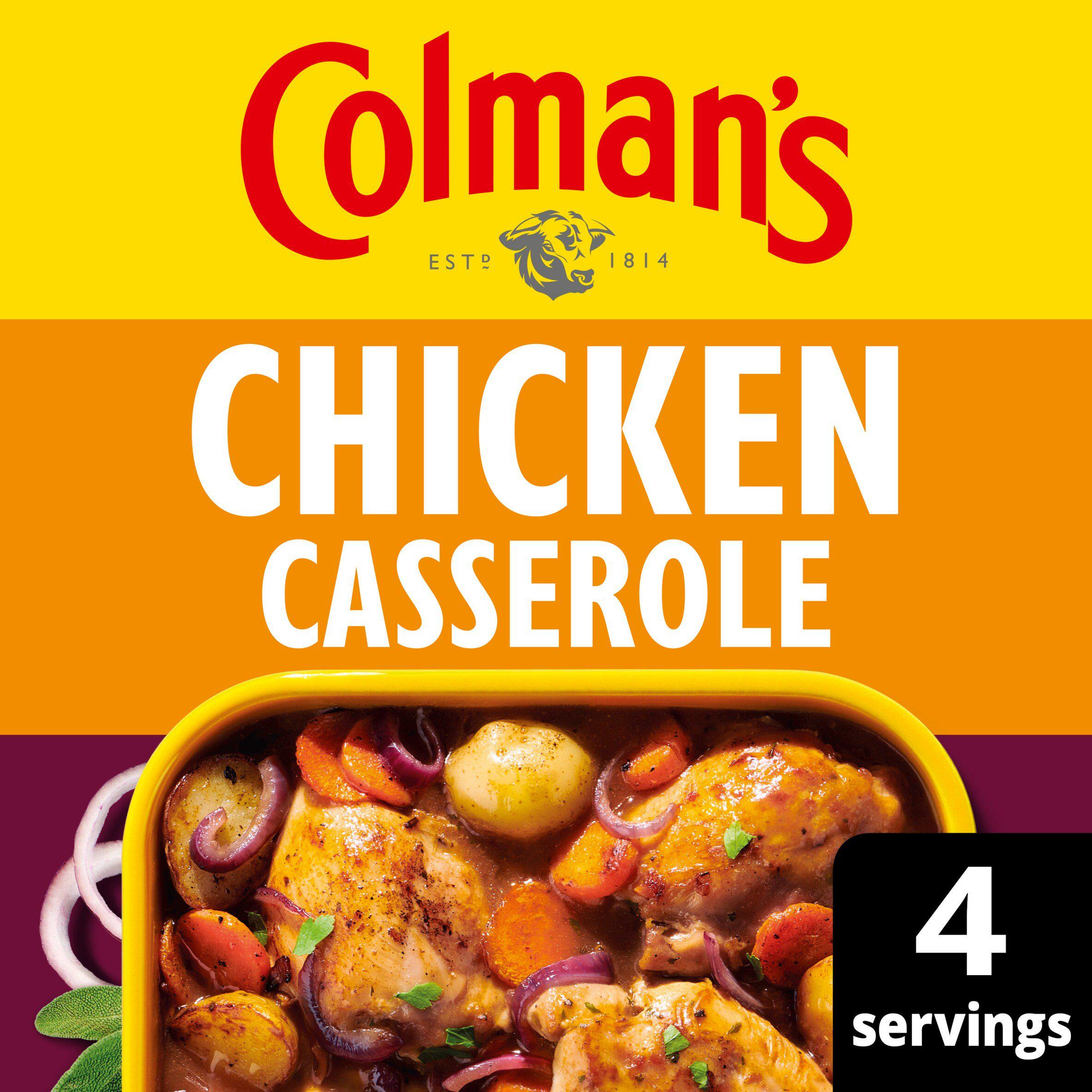 Colman's Chicken Casserole recipe mix 40g, UK version