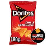 Doritos Chilli Heatwave Sharing Tortilla Chips Crisps 180g