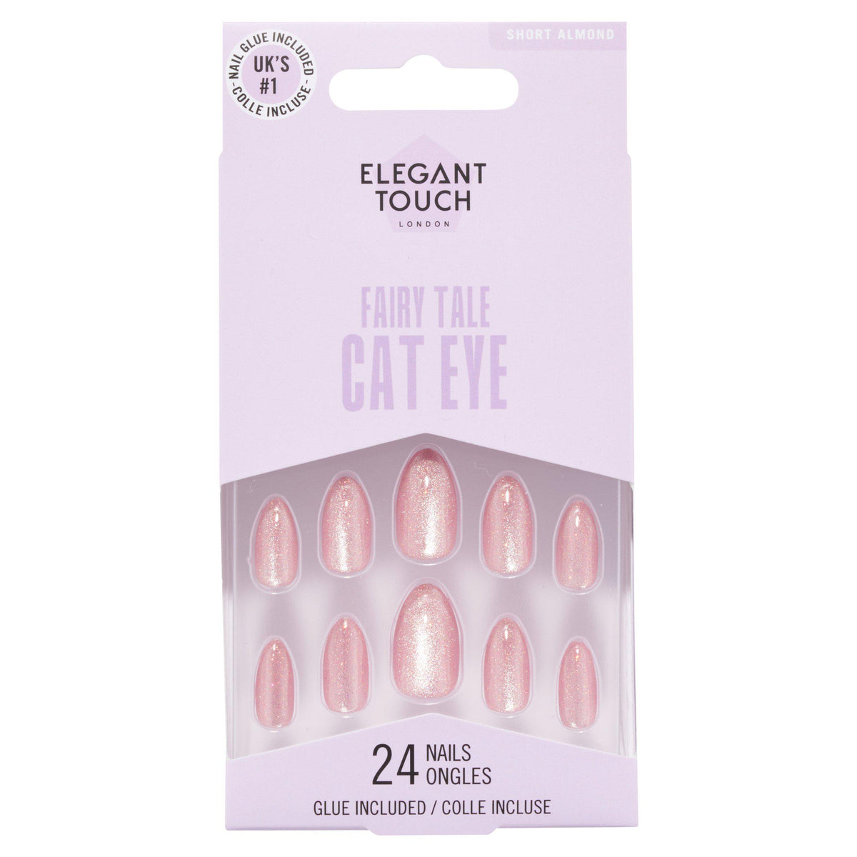 Elegant Touch Fairy Tale Cat Eye Nails x24 - British product