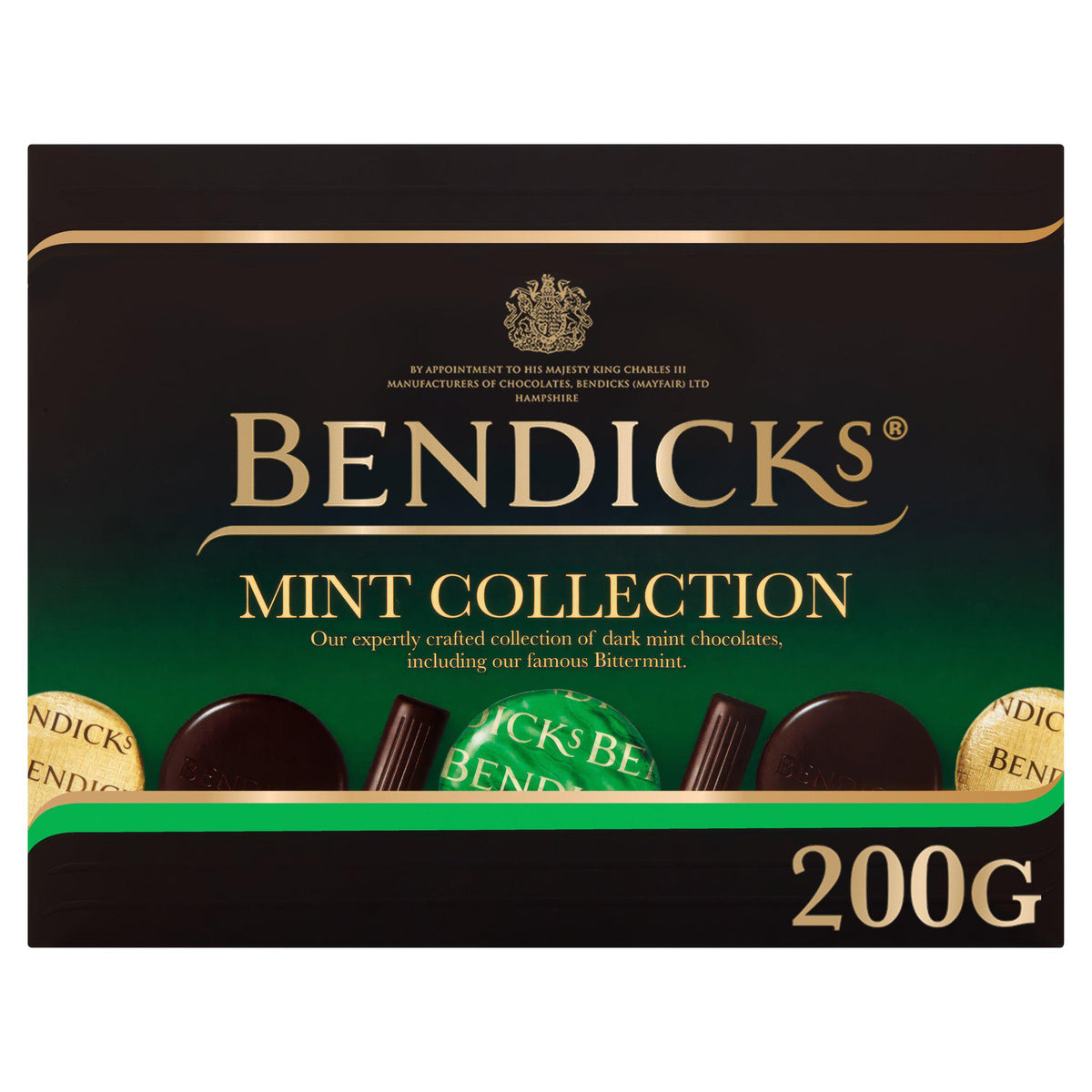 Bendicks mint chocolate collection 200g, imported from the UK