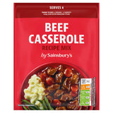 Sainsbury's beef casserole recipe mix 40g, UK version