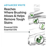 Listerine Advanced White Milder Taste mouthwash 500ml - British product