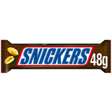 Snickers peanut and caramel chocolate bar 40g (British brand)