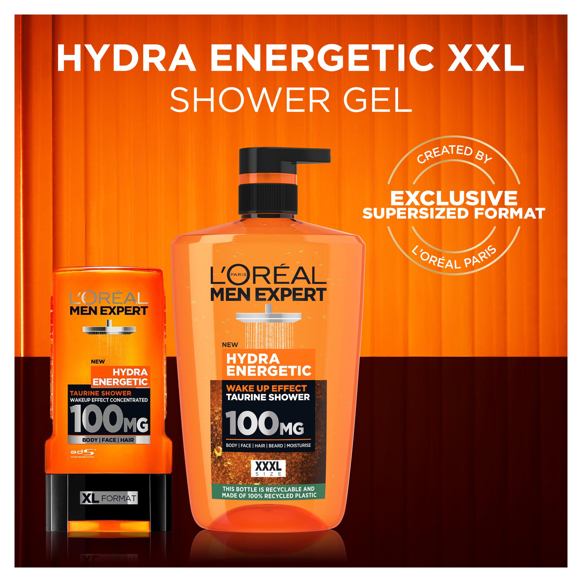 L'Oréal Hydra Energetic shower gel 1L, UK version