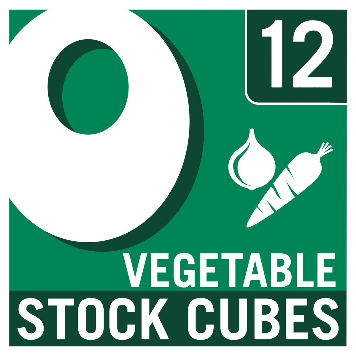OXO vegetable stock cubes 12-pack 71g, UK version