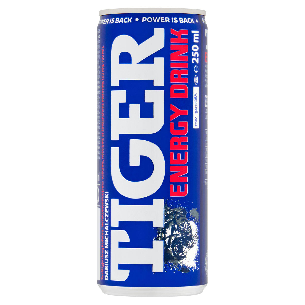 Tiger Energy Drink 250ml (British brand)