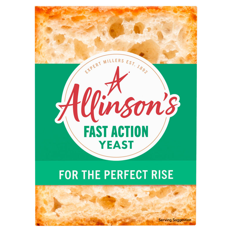 Allinson's Fast Action yeast sachets 6x7g (British brand)