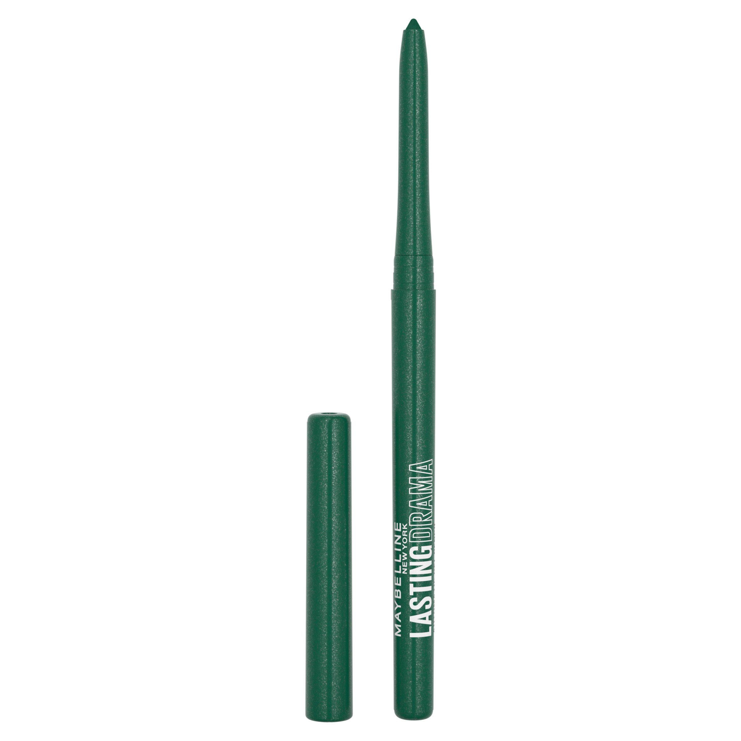 Maybelline Retractable Eyeliner Pencil Green with Envy, imported from the UK