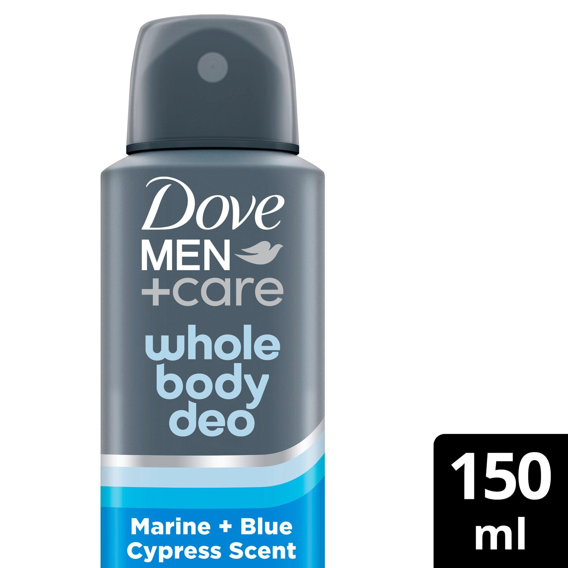 Dove Men+Care Marine & Blue Cypress deodorant spray 150ml - British product