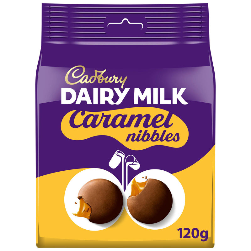 Milk Chocolates with Soft Caramel Centre Bag 120g