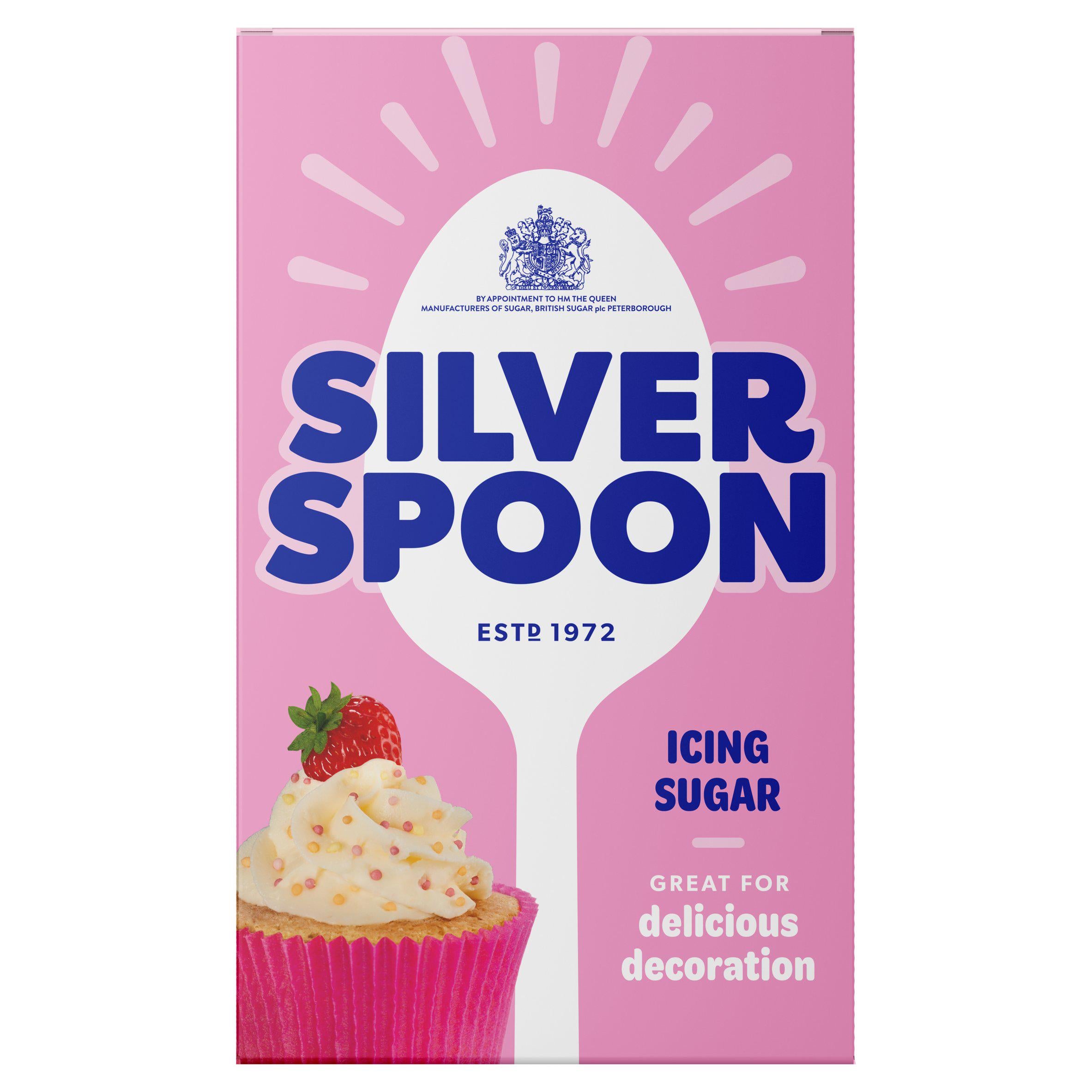 Silver Spoon Icing Sugar 500g bag purchased from the UK (British brand)