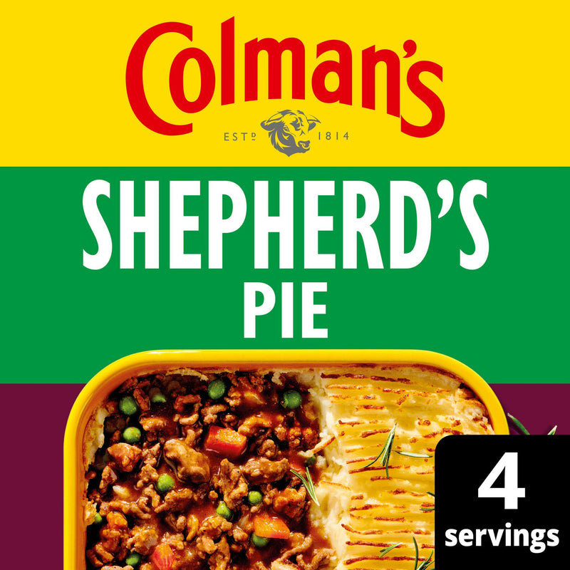 Colman's shepherd's pie recipe mix 50g, imported from the UK