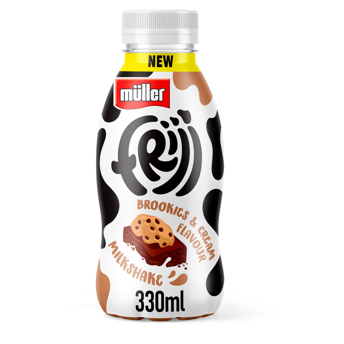 Müller Frijj Brookies & Cream milkshake 330ml (British brand)