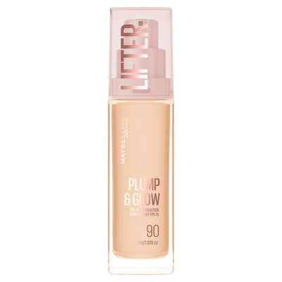 Sainsburys Maybelline New York Lifter Plump & Glow Foundation Shade 90- Buy online at McGrocer