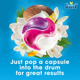 Surf 3 In 1 Laundry Capsules Coconut Bliss 15 Washes (British brand)