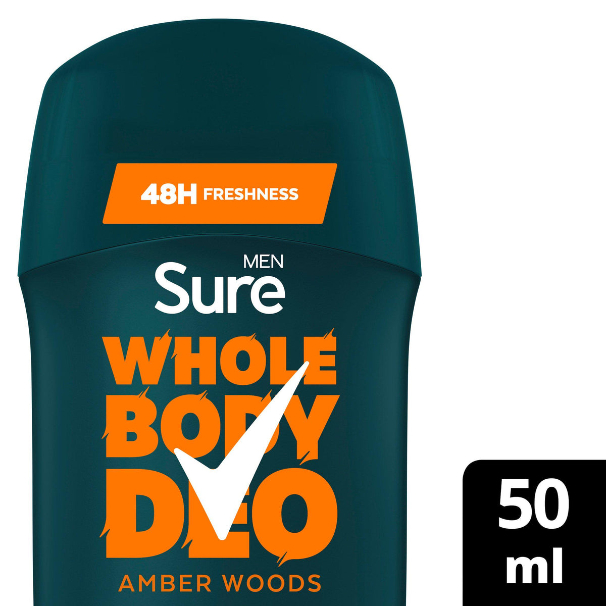 Sure deodorant stick Amber Woods 50ml, UK version