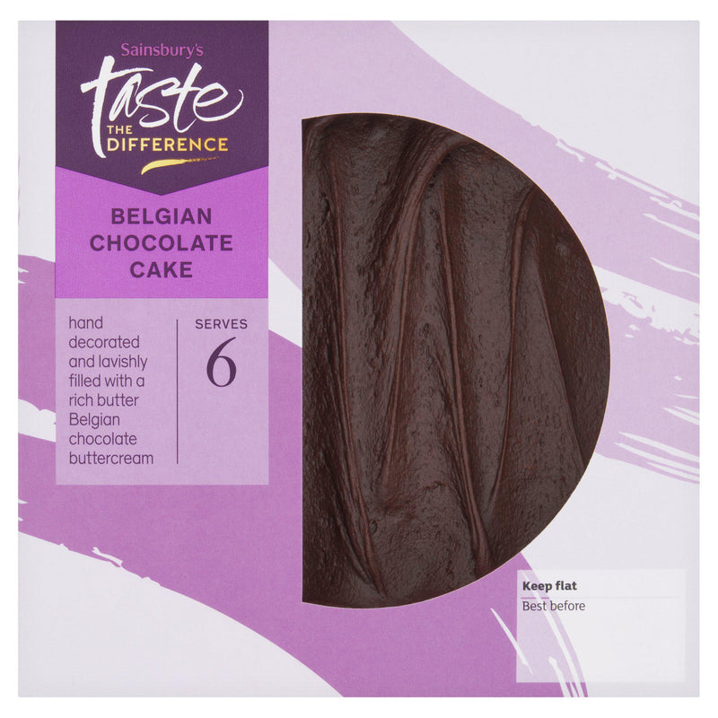 Sainsbury's Taste the Difference chocolate cake 395g (British brand)