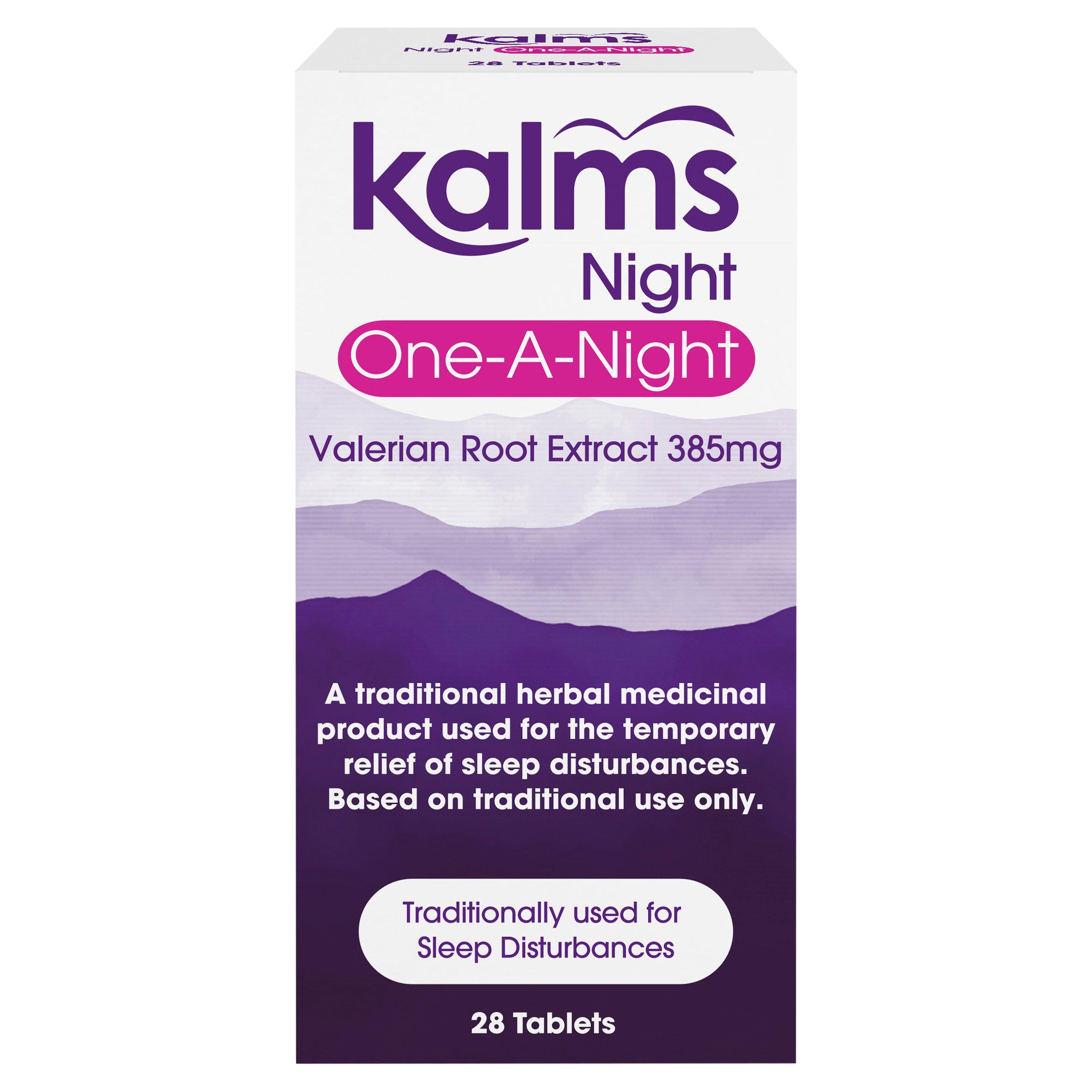 Kalms Night Valerian Root Extract Tablets x28 385mg