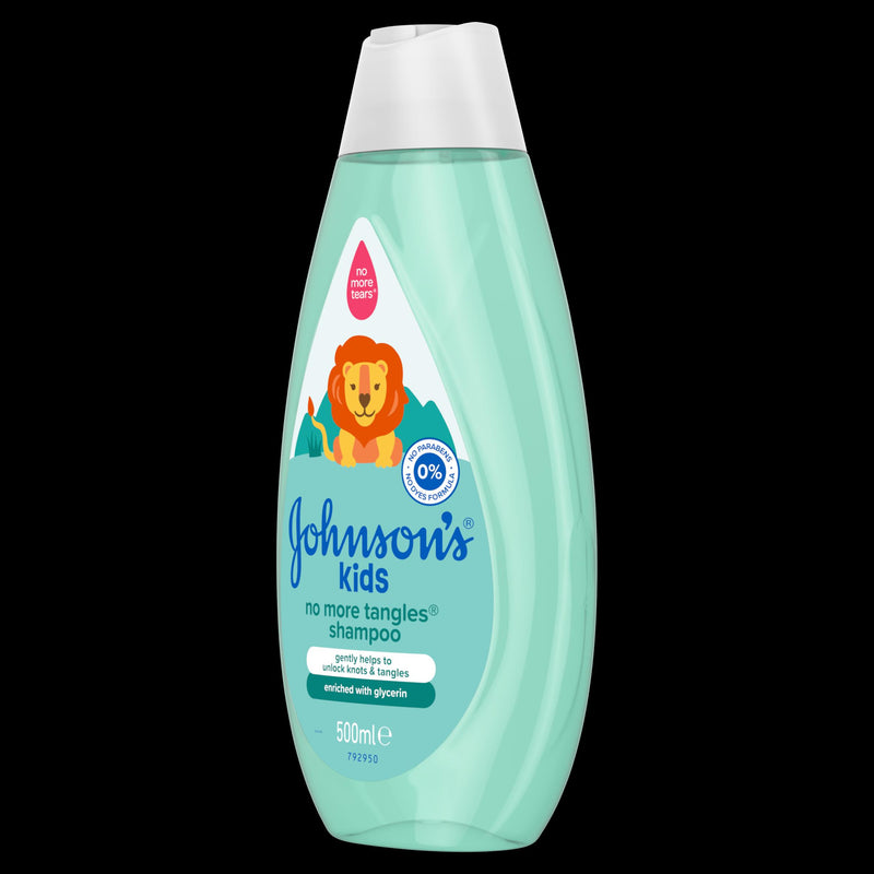 Johnson's No More Tangles Kids Shampoo 500ml, imported from the UK