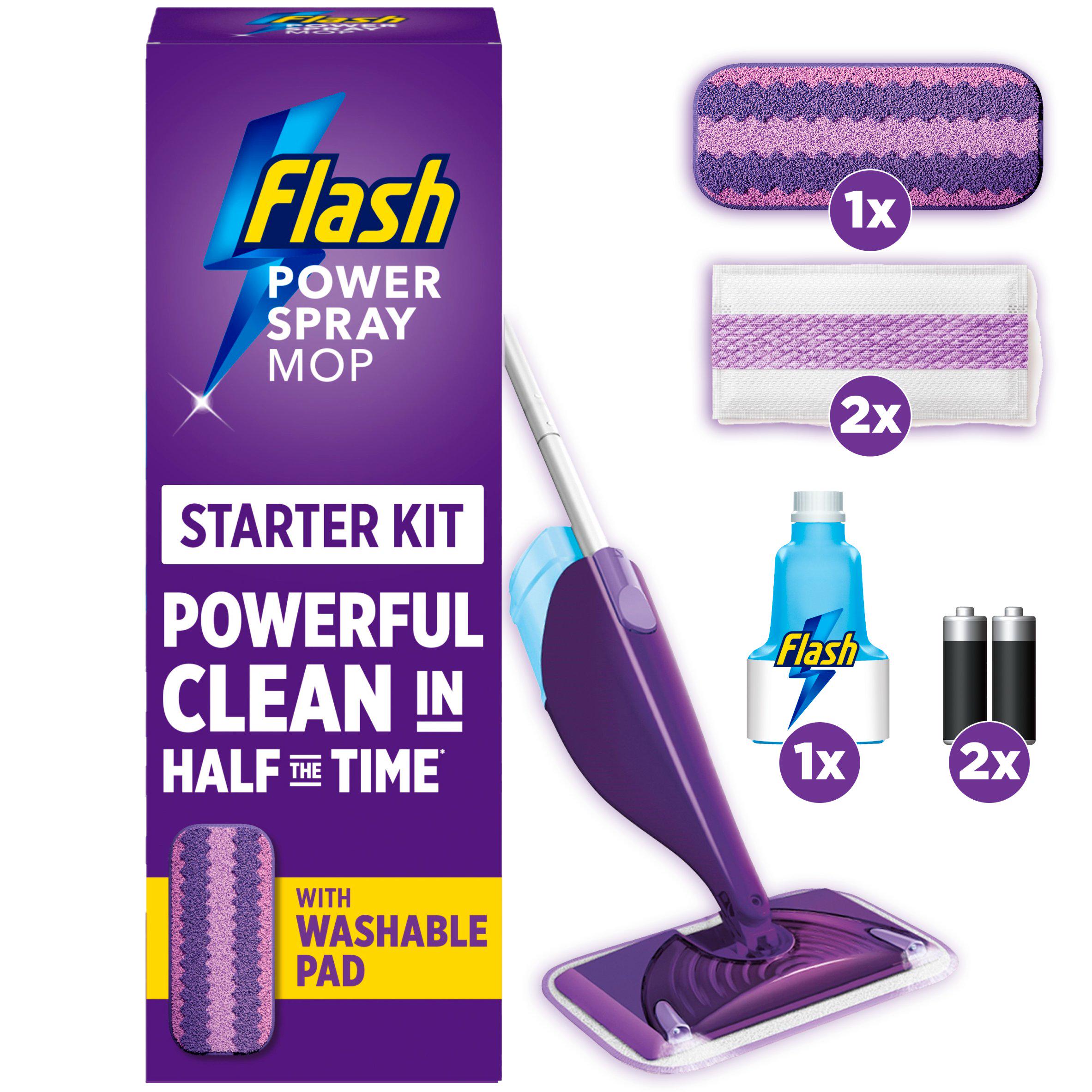 Flash spray mop all in one starter kit - British product