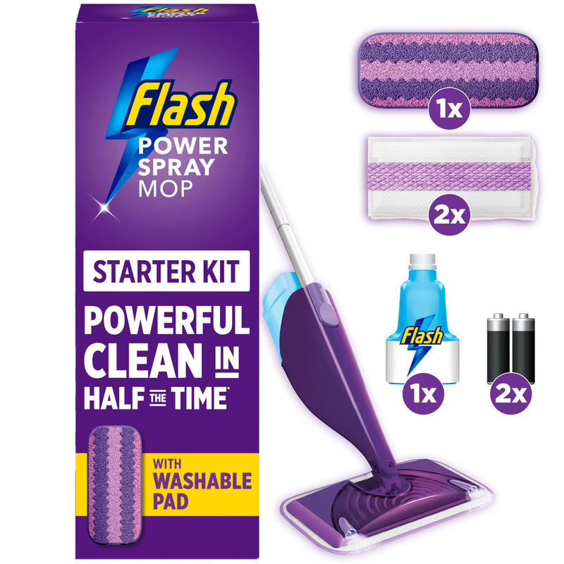 Flash spray mop all in one starter kit - British product