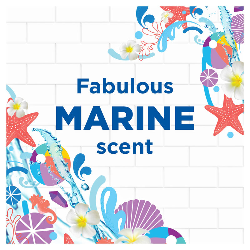 Duck Deep Action Gel toilet cleaner marine 750ml, imported from the UK