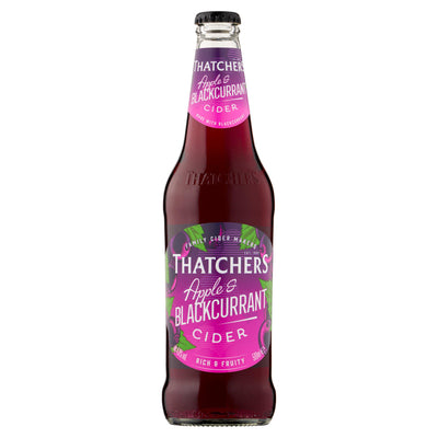 Sainsburys Thatchers Apple & Blackcurrant Cider 500ml- Buy online at McGrocer