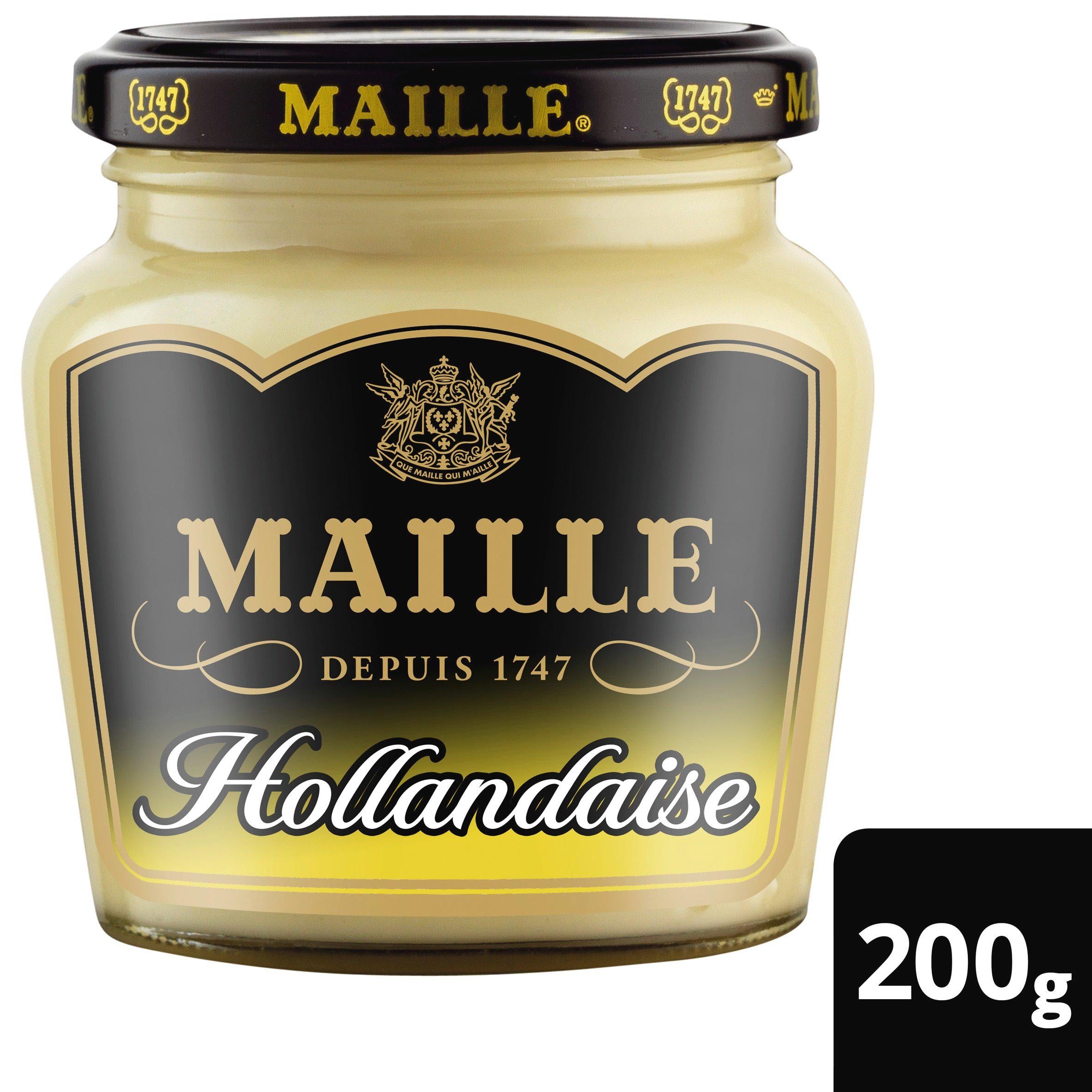 Maille Hollandaise Sauce 185g jar, imported from the UK