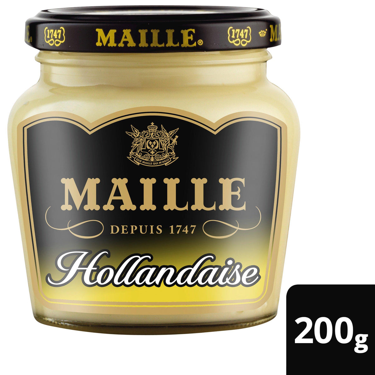 Maille Hollandaise Sauce 185g jar, imported from the UK