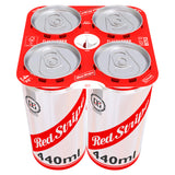 Red Stripe Jamaica Lager Cans 440ml, imported from the UK