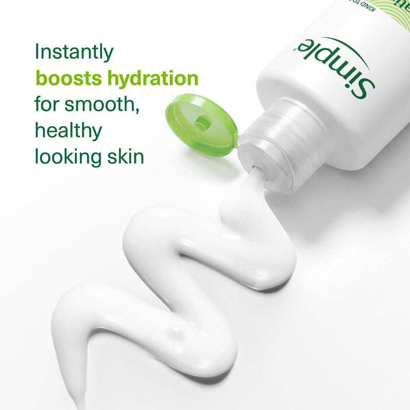 Simple Hydrating Moisturiser 125ml for dry sensitive skin, imported from the UK
