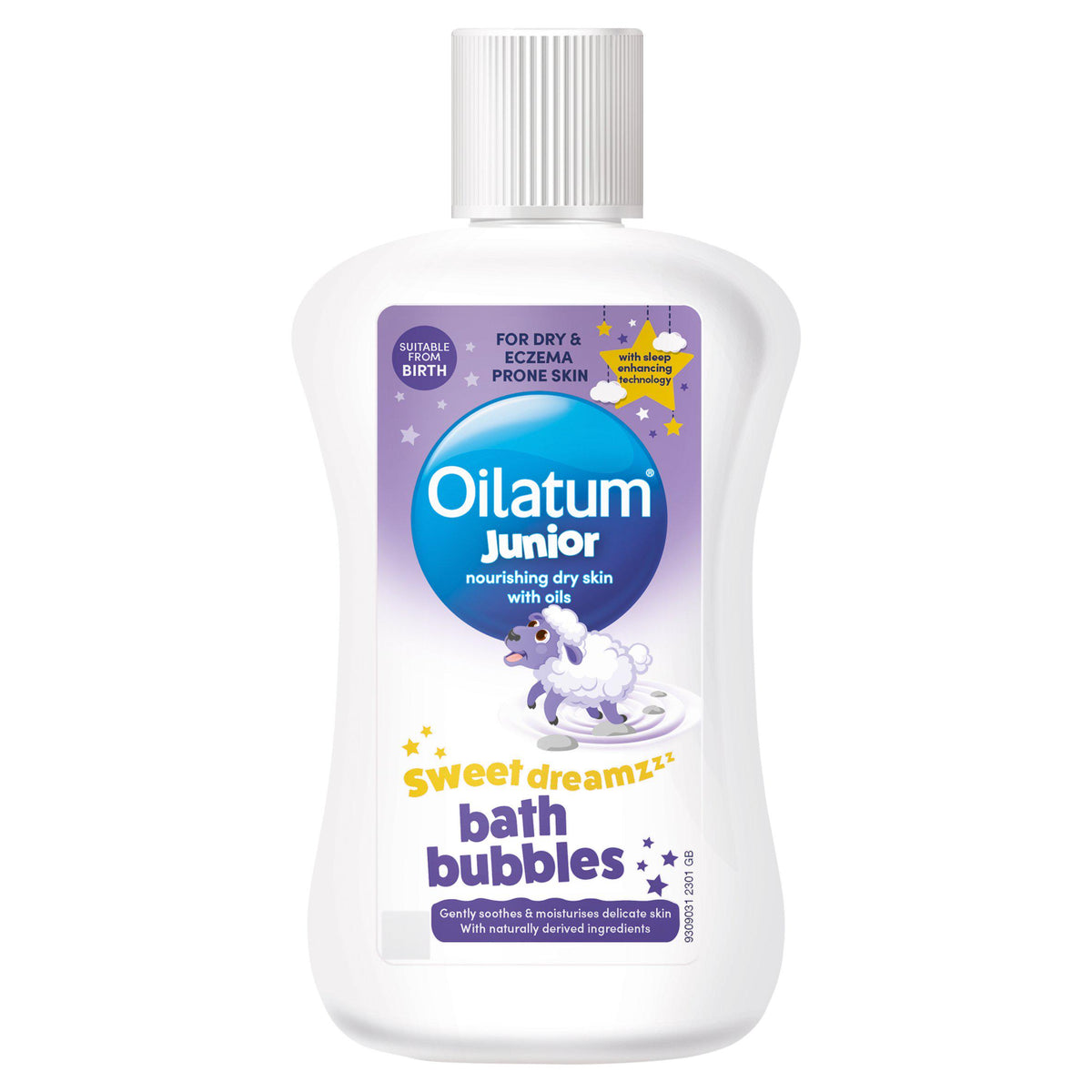 Oilatum Junior bath bubbles 300ml, imported from the UK