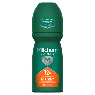 Sainsburys Mitchum Ultimate Bold Energy Antiperspirant Roll On Deodorant 100ml- Buy online at McGrocer