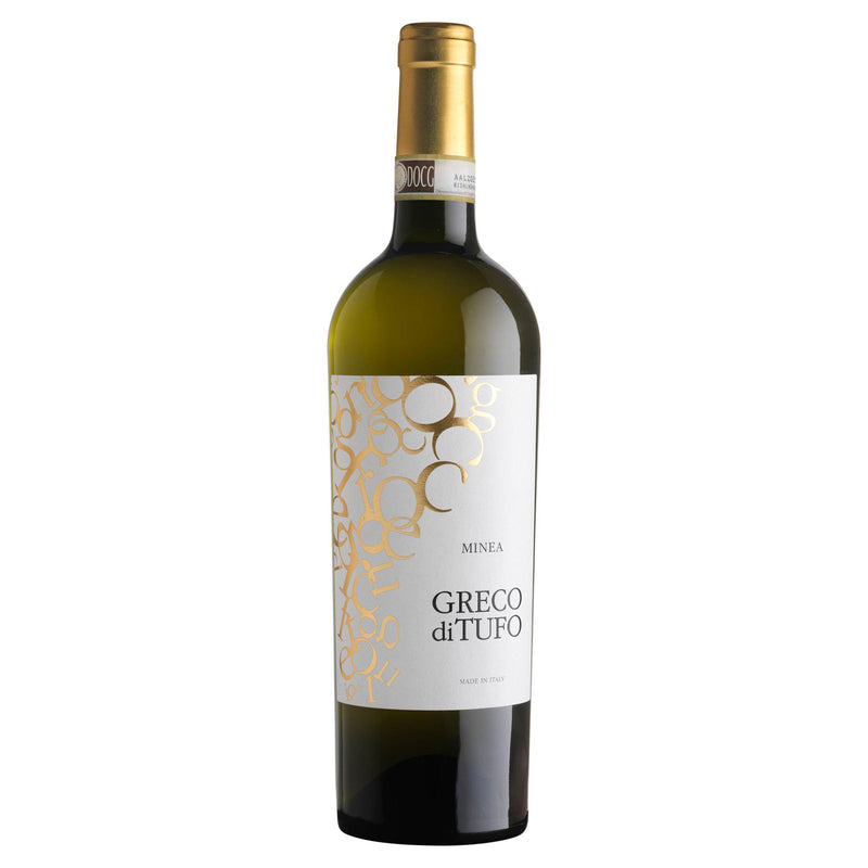 Minea white wine Greco Di Tufo 75cl, imported from the UK