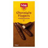 Schar Gluten Free Chocolate Fingers 150g, UK version