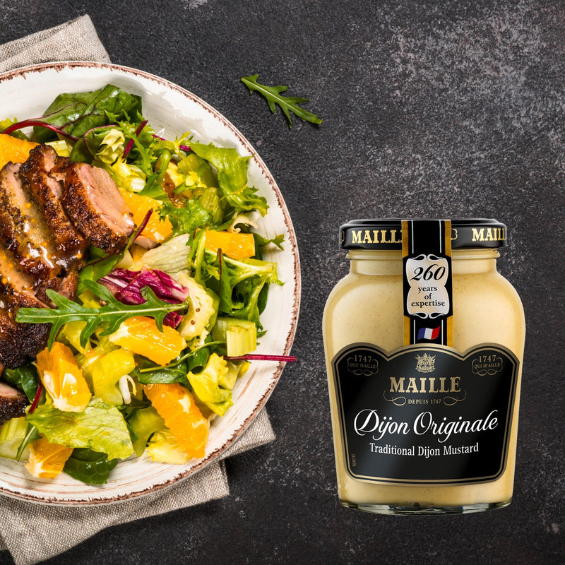 Maille Dijon Original mustard 215g, imported from the UK