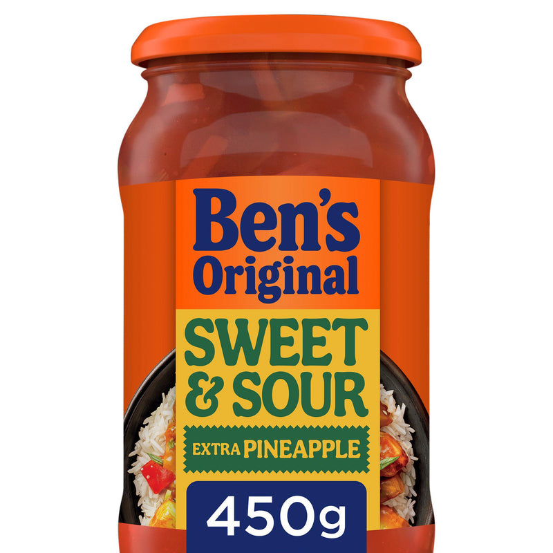 Ben's Original sweet and sour extra pineapple sauce 450g - British product