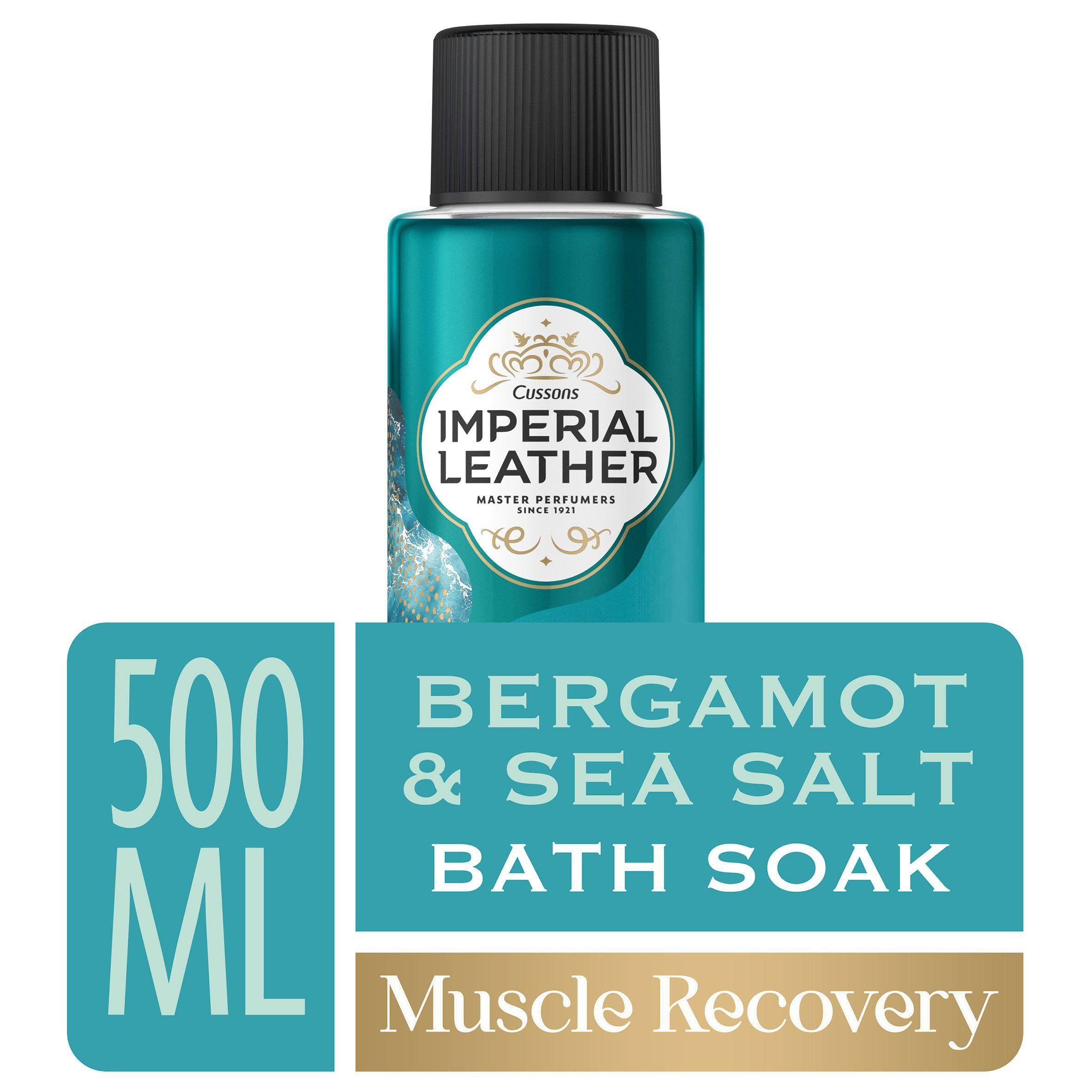 Imperial Leather Muscle Recovery Bath Soak Bergamot & Sea Salt 500ml GOODS Sainsburys   