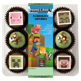Minecraft chocolate cupcakes 9 pack - British product
