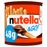 Nutella & Go hazelnut spread breadsticks 48g - British product