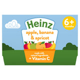 Heinz Apple Banana and Apricot puree 4x100g - British product