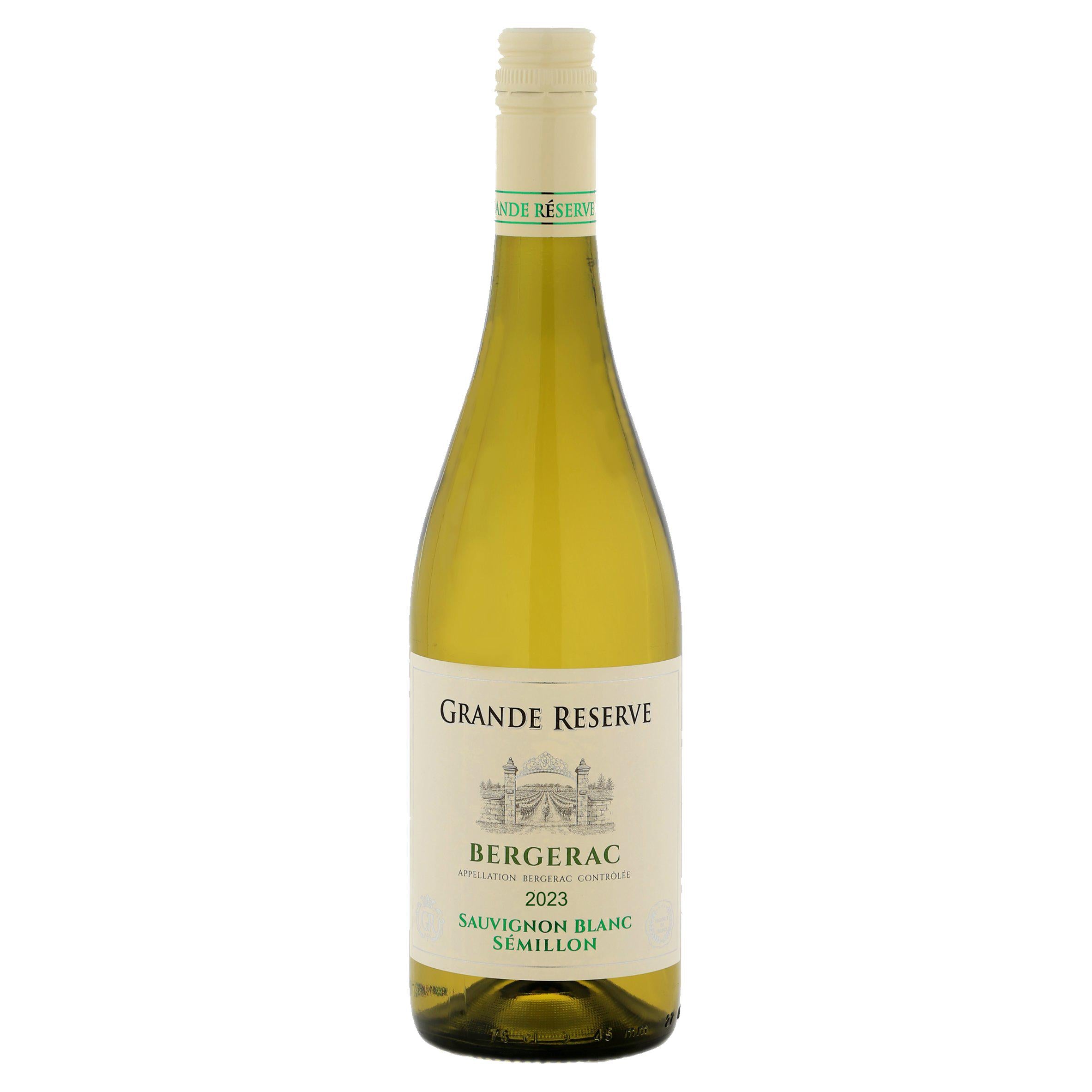 Bergerac Sauvignon Blanc Semillon white wine 75cl (British brand)