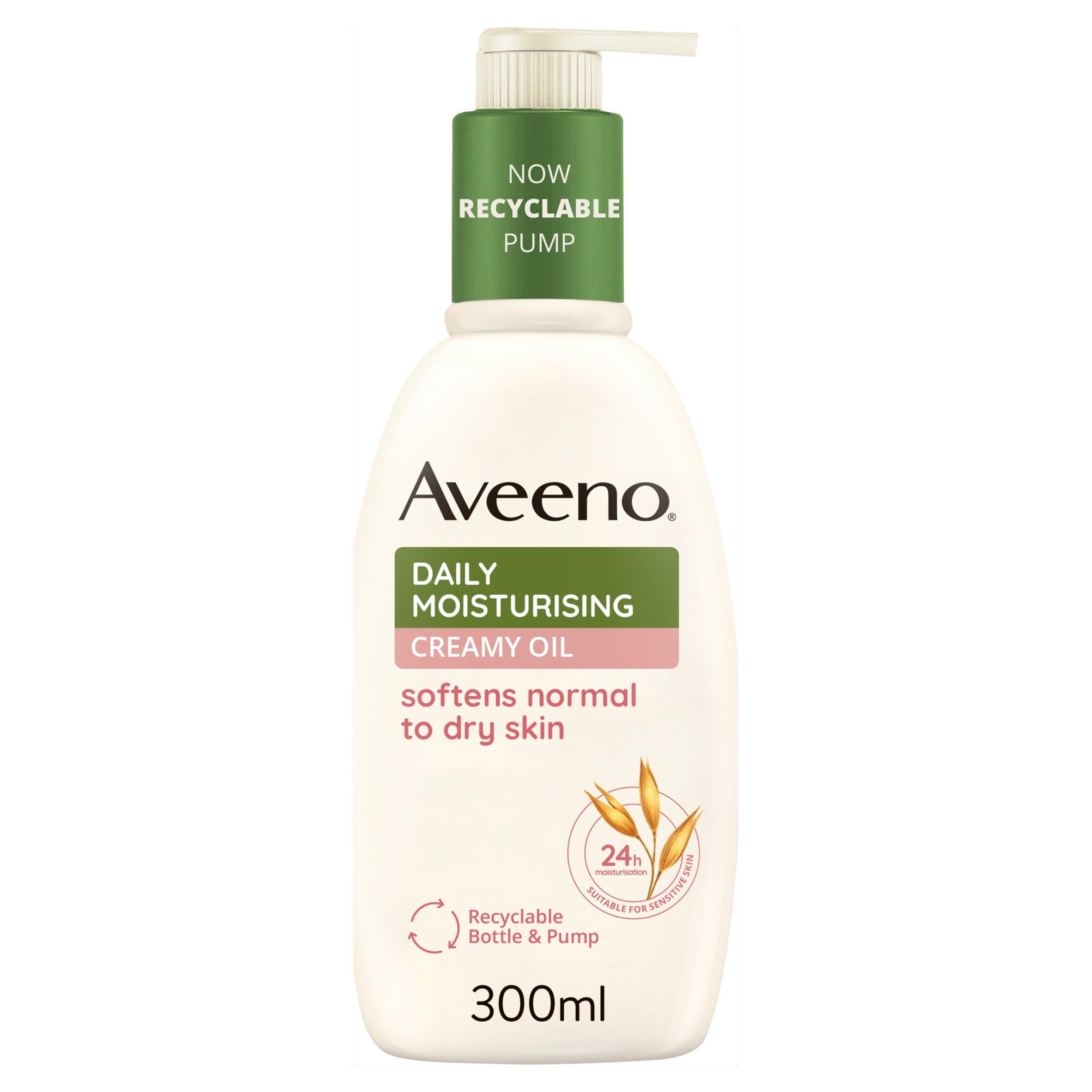 Aveeno Daily Moisturising Creamy Oil sensitive skin moisturiser 300ml, imported from the UK