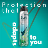 Sure antiperspirant deodorant spray Iced Lemon & Sage 250ml (British brand)