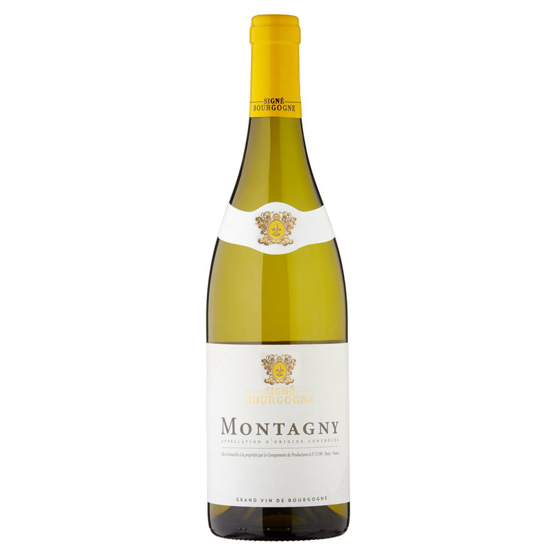 Signé Bourgogne Montagny white wine 75cl, UK version