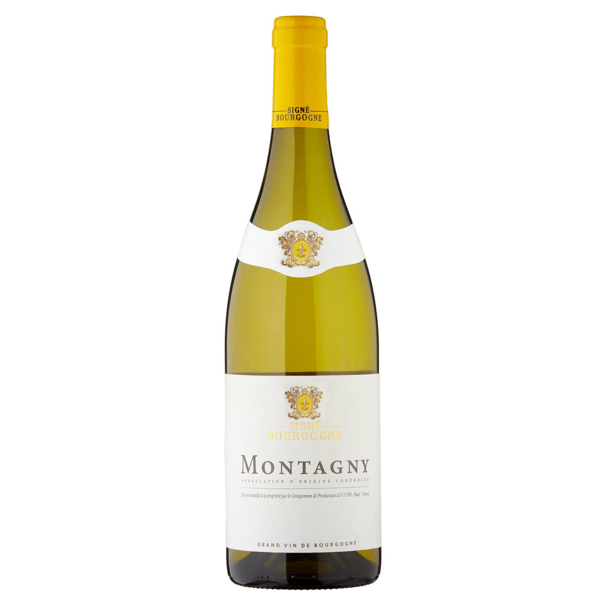 Signé Bourgogne Montagny white wine 75cl, UK version
