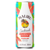 Sparkling Strawberry Daiquiri White Rum Cocktail 250ml
