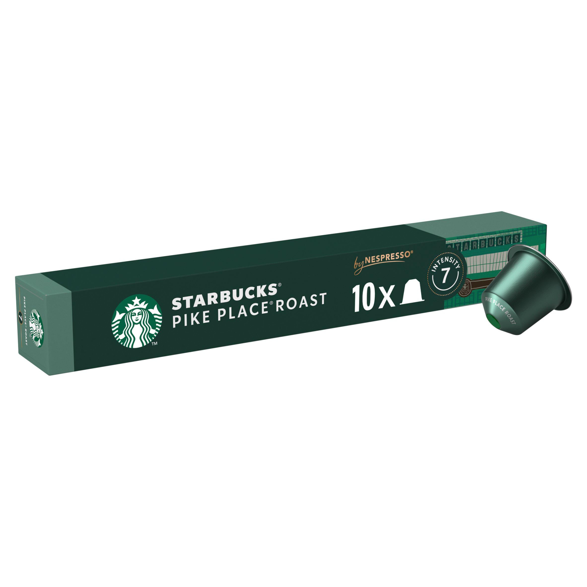 Starbucks Pike Place coffee pods x10 (British brand)