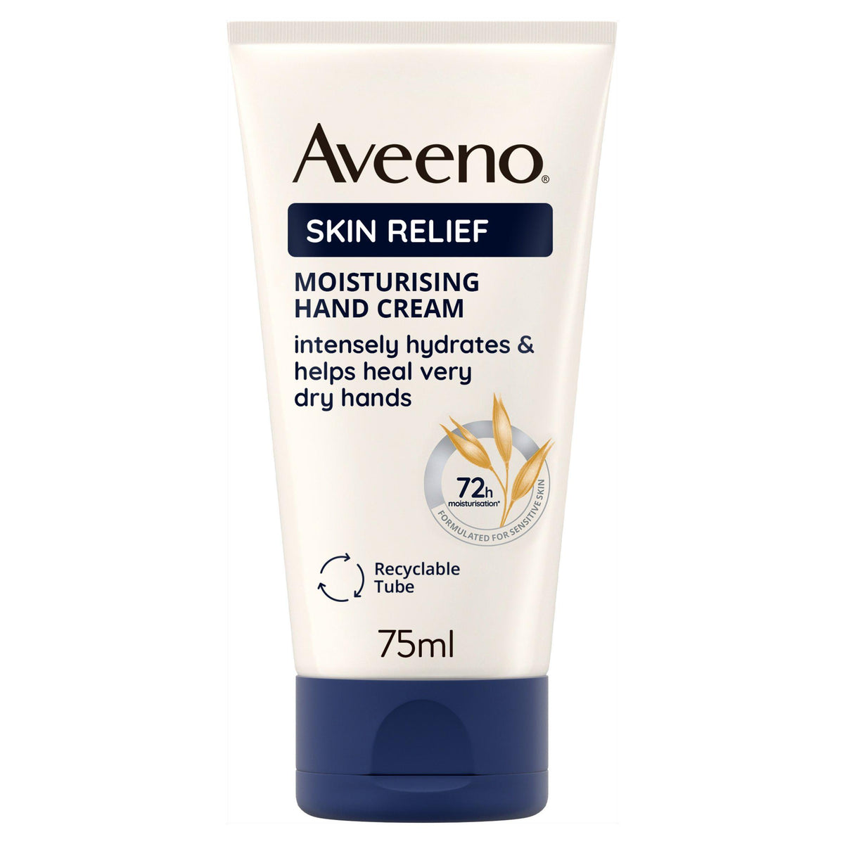 Aveeno Skin Relief Hand Cream 75ml, imported from the UK